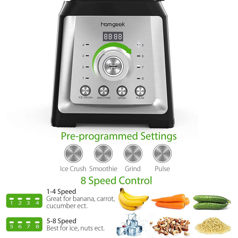 Homgeek Blender & Reviews Wayfair